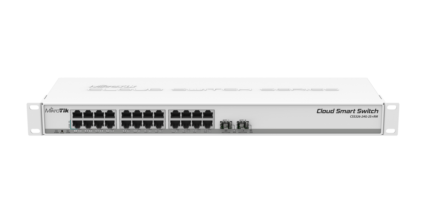 MikroTik Cloud Smart Switch CSS326-24G-2S+RM