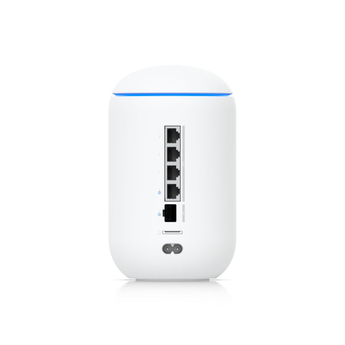 Ubiquiti UniFi Dream Router 7 Back, available from MS Dist.