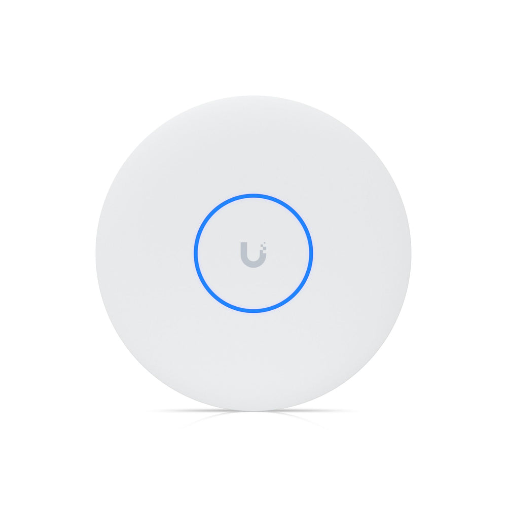 Ubiquiti U7 Pro XGS Front. Available from MS Dist.