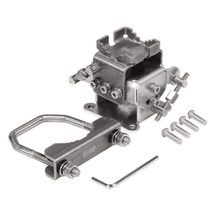 MikroTik solidMOUNT Metal Pole Mount Adapter for LHG | MS Dist